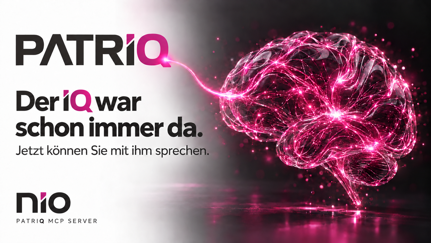 Patriq MCP Server: Der IQ war schon immer da. Jetzt können Sie mit ihm sprechen.