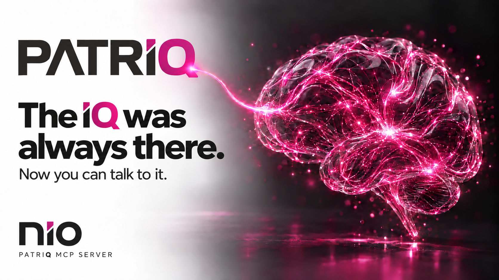 Patriq MCP Server: The IQ was always there. Now you can talk to it.
