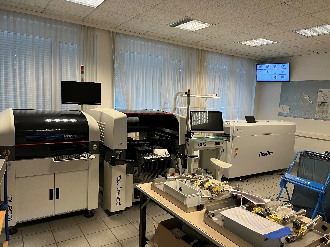 Anlage zur Elektronikbestückung